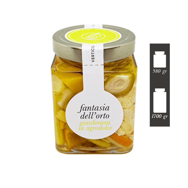 Fantasia dell'orto: Giardiniera in agrodolce