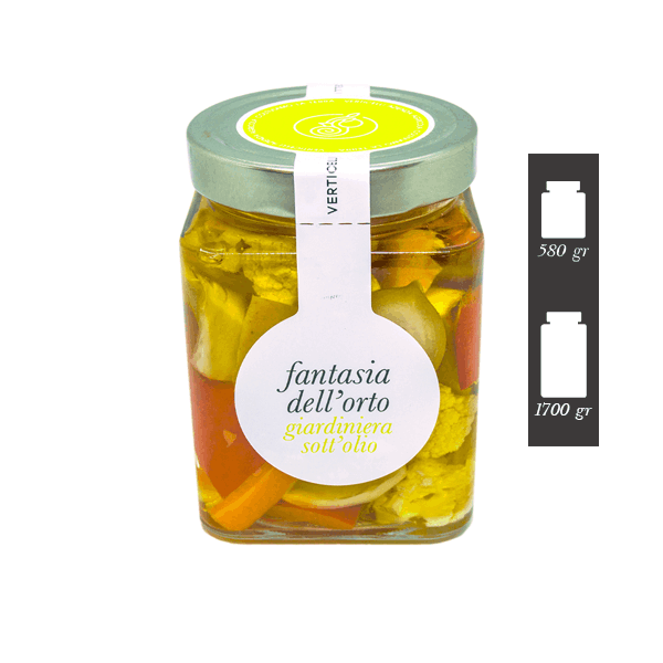 Fantasia dell'orto: Giardiniera sott'olio